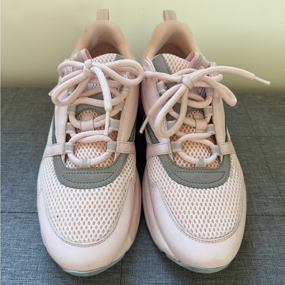Dior Pink and Gray Men's Sneakers